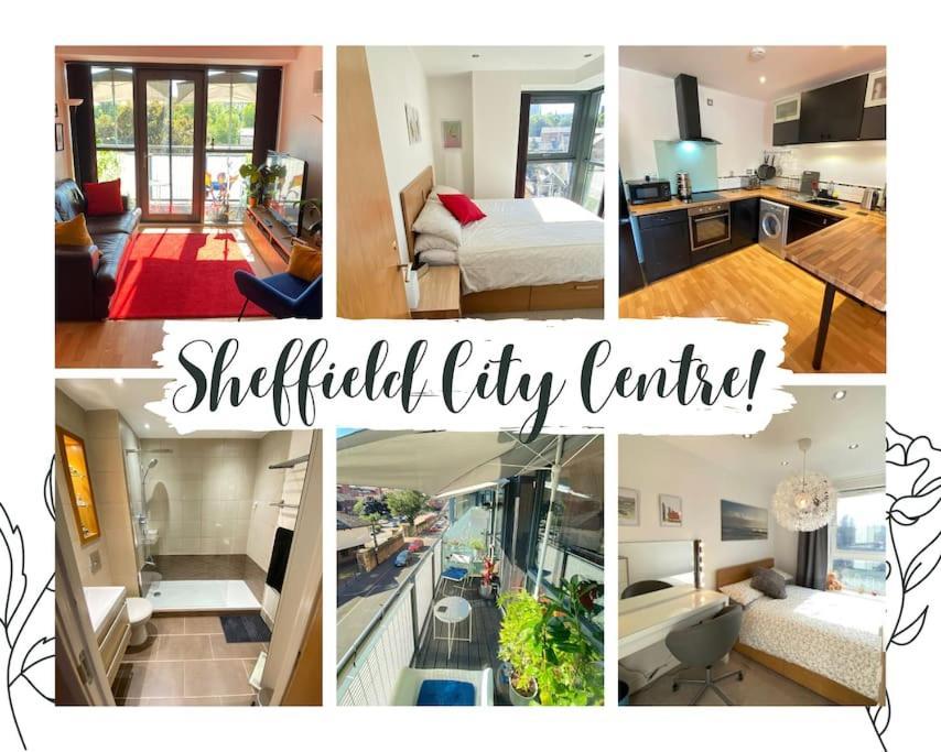 Sheffield City Centre Apartment & Balcony Exterior photo